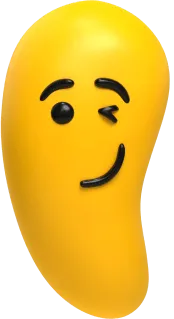 Graphic of a smiling emoji, happy about Designity’s industry-leading creative model